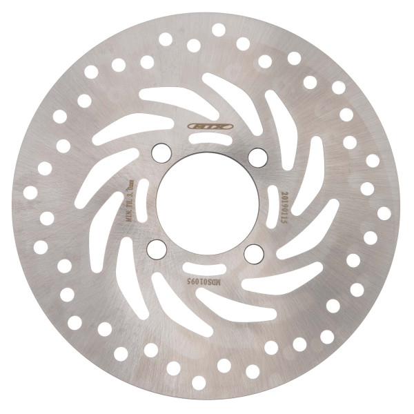 MTX Mtx performance brake disc front solid round honda md1183 #01095